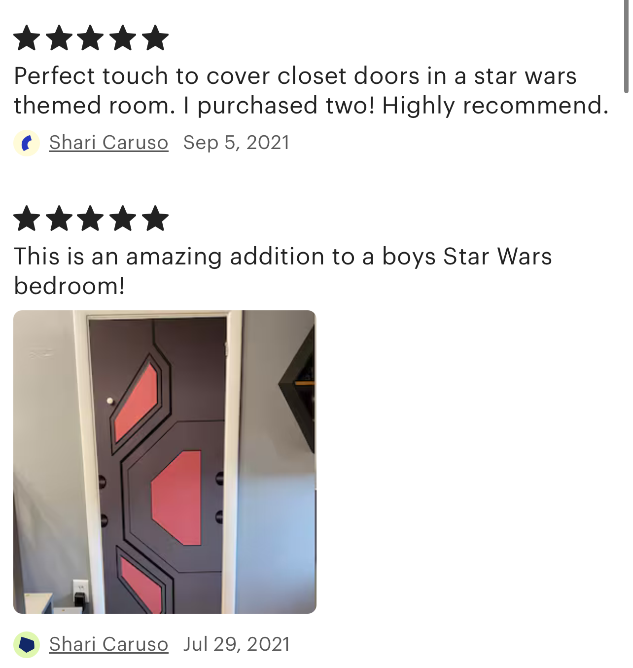 Futuristic Starship door sticker mural, self-adhesive, single piece