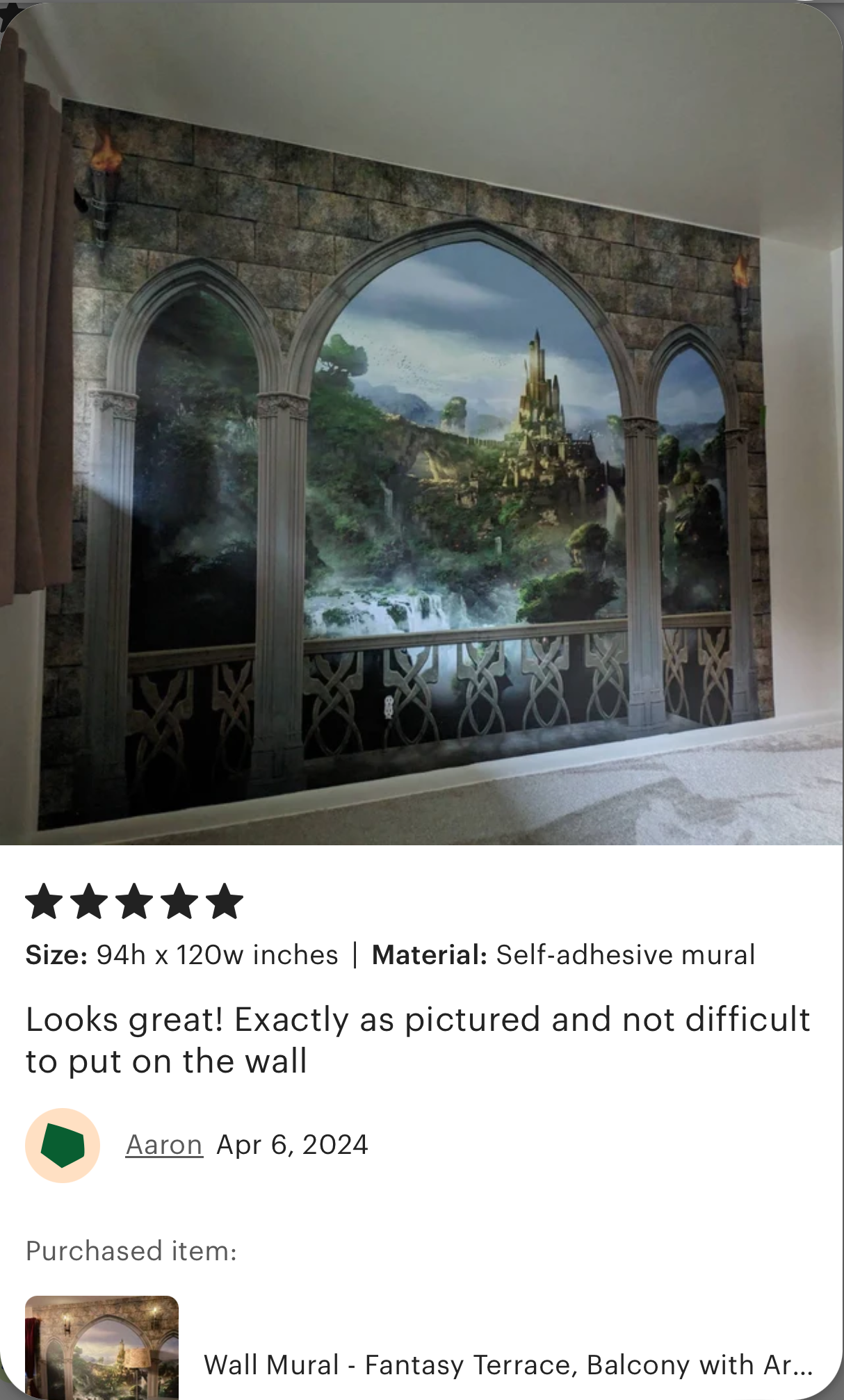 Whole wall mural