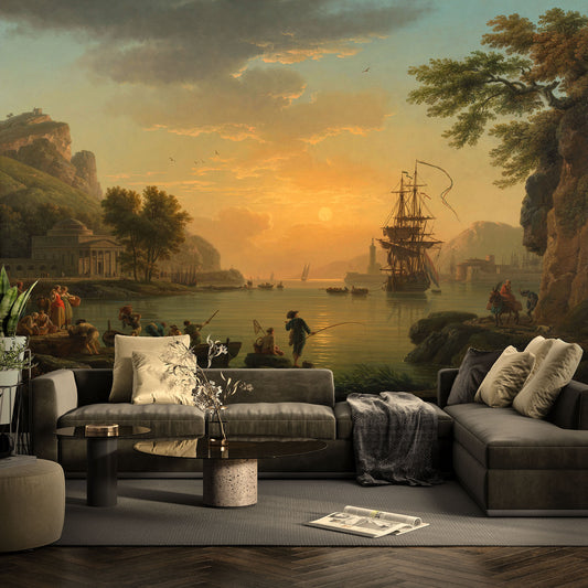 Classical painting wallpaper