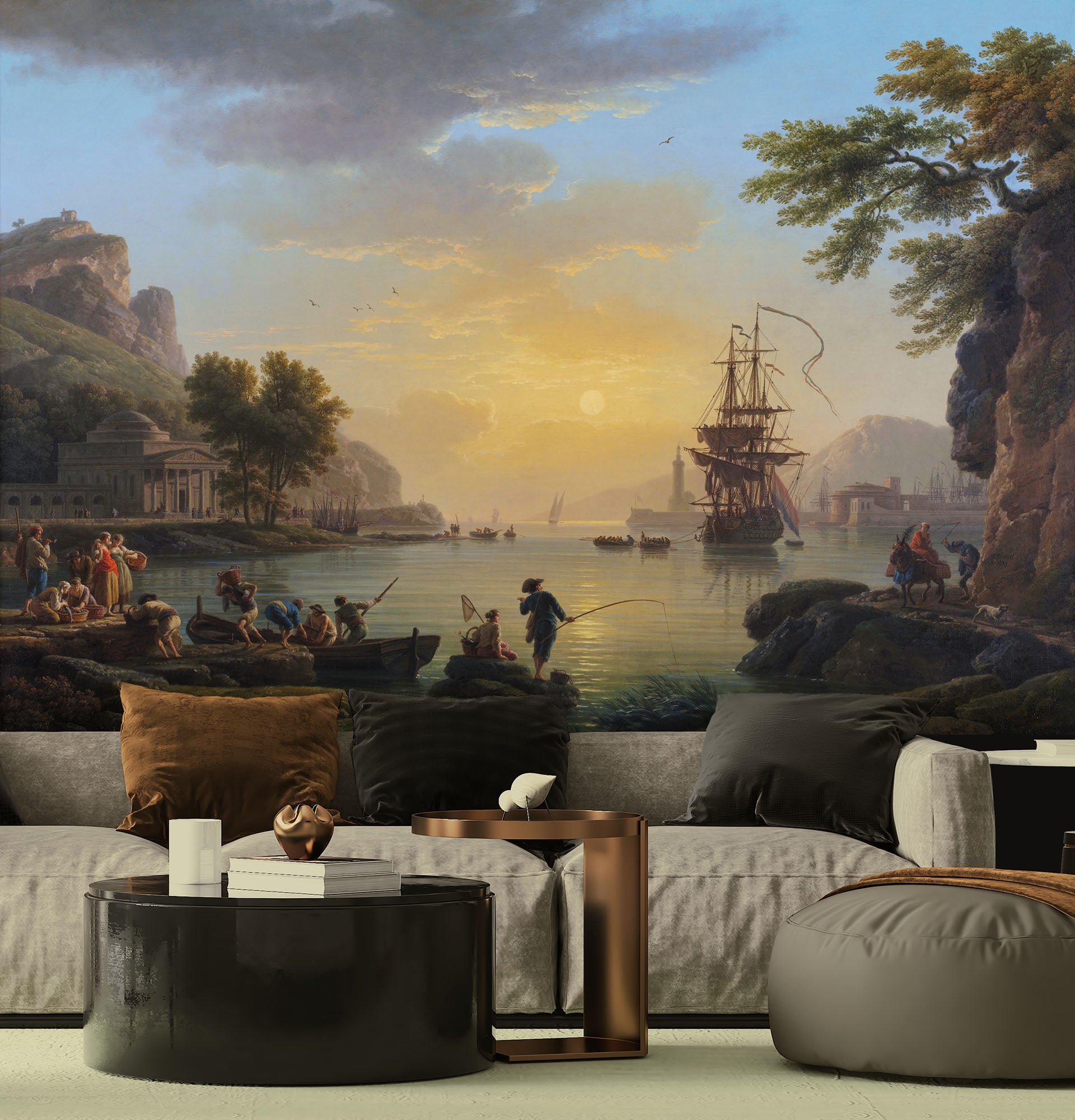 Classical Oil paintings wallpaper