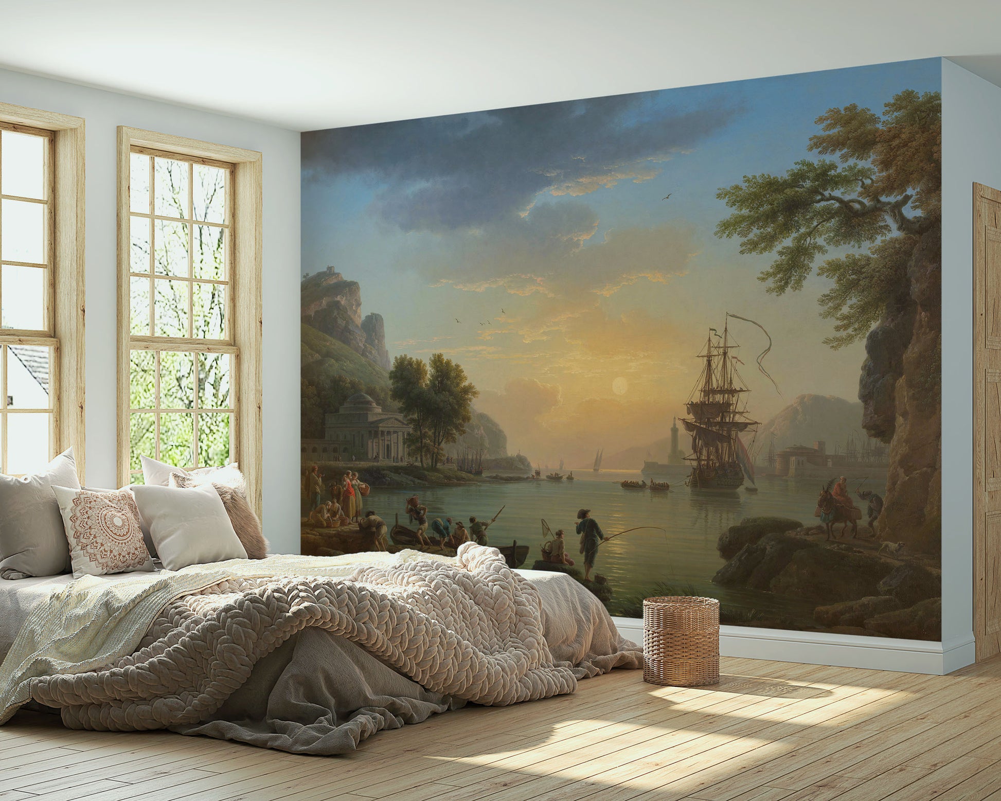 Classical Oil painting wall mural