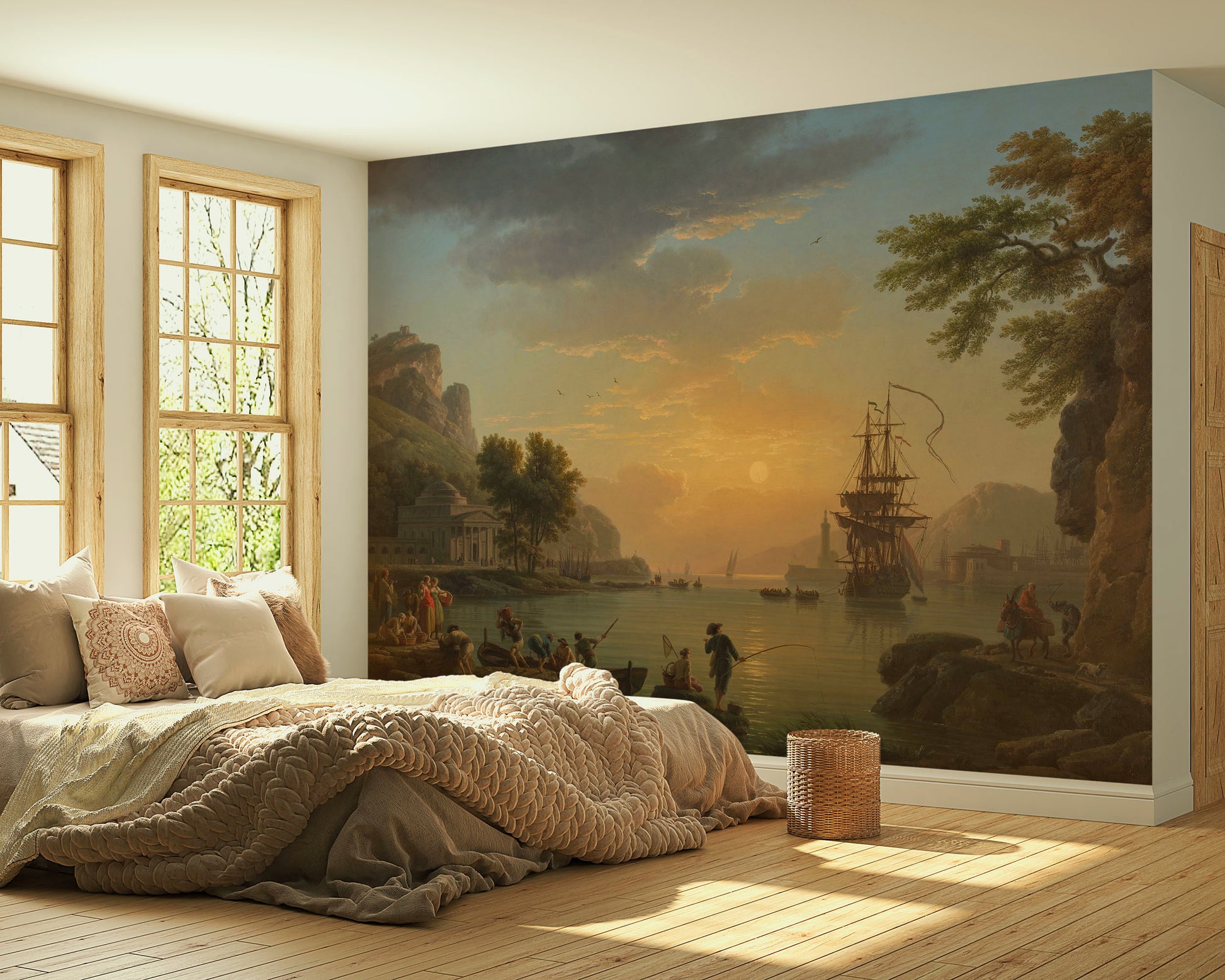 Classical painting wall mural
