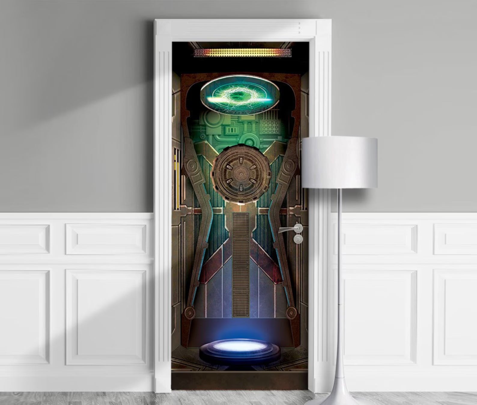Sci-fi Regeneration Alcove Portal. Star Ship, Man cave bunker.
