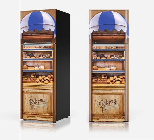 Bakery Shop Fridge Wrap Vinyl