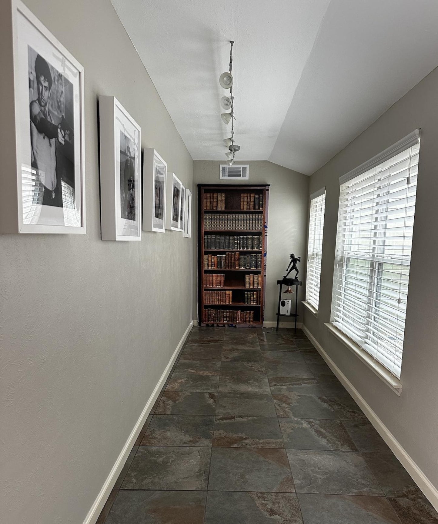Fake book shelves for Dementia units