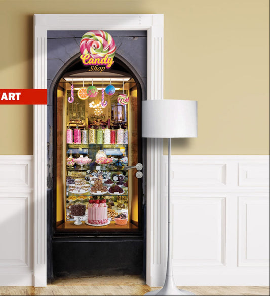 Candy Shop, Old Sweets Store mural