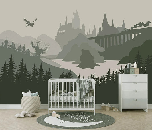Nursery wall decor. wall murals for newborns
