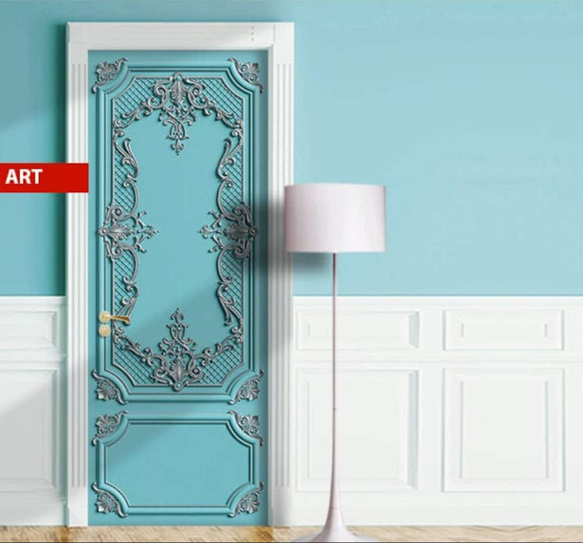 Door murals for dementia units