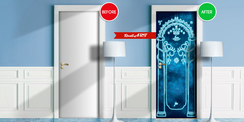 Fantasy interior - Moria door wrap