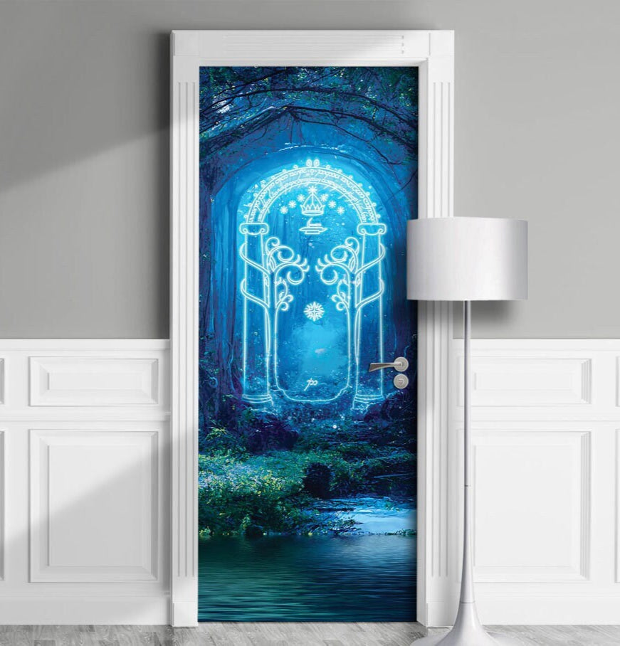 Mines of moria door decal