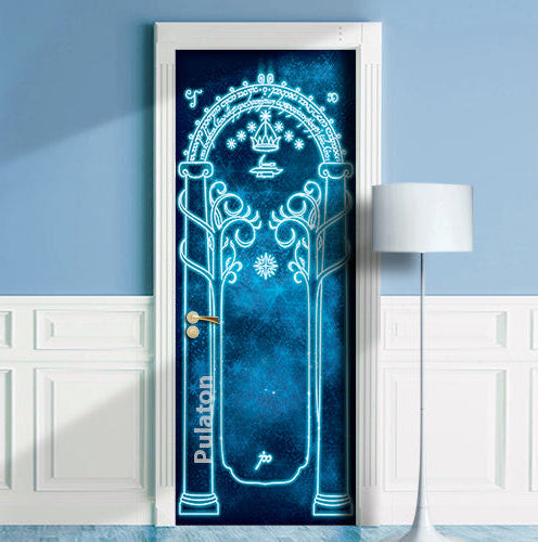Durin gate door decal