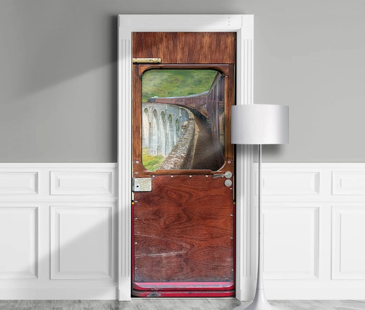 Hoghwarts Express Train door sticker mural
