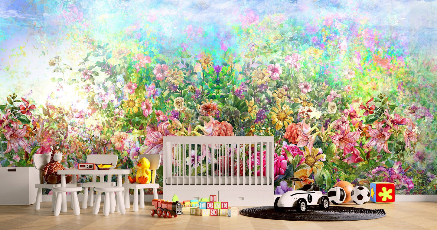 Garden Flowers tapestry