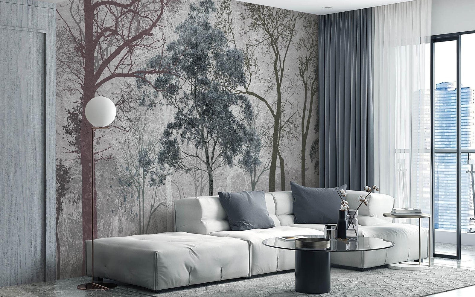 Mural wall stickers