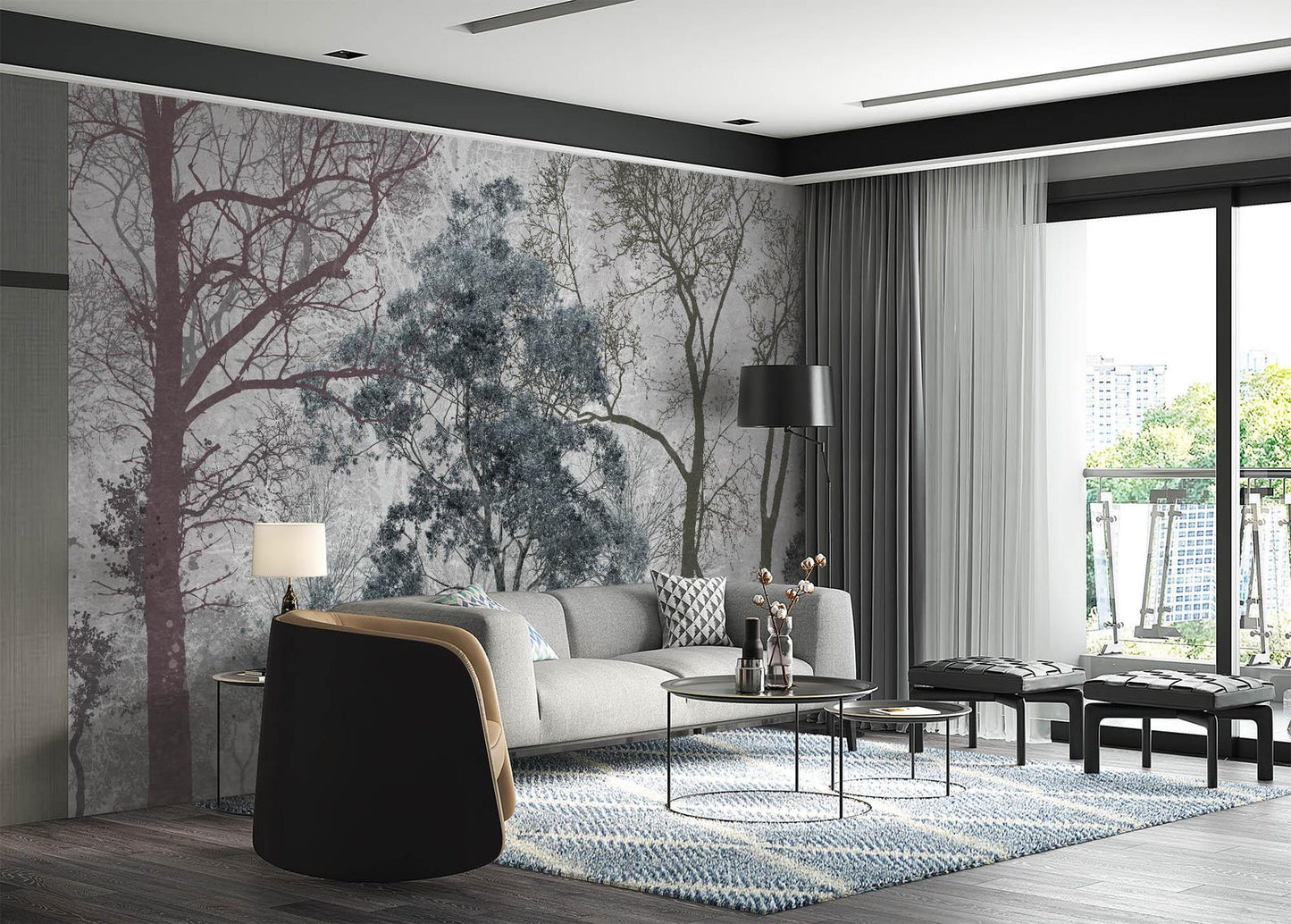 Restful Forest Wall Mural