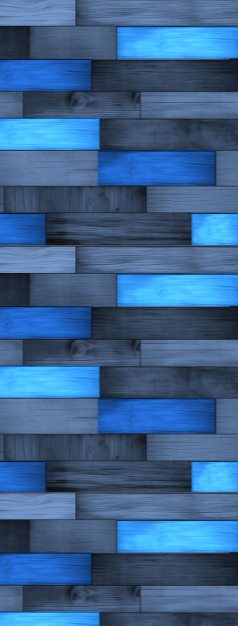 Blue tiles Wallpaper, Wall Mural, Tapestry