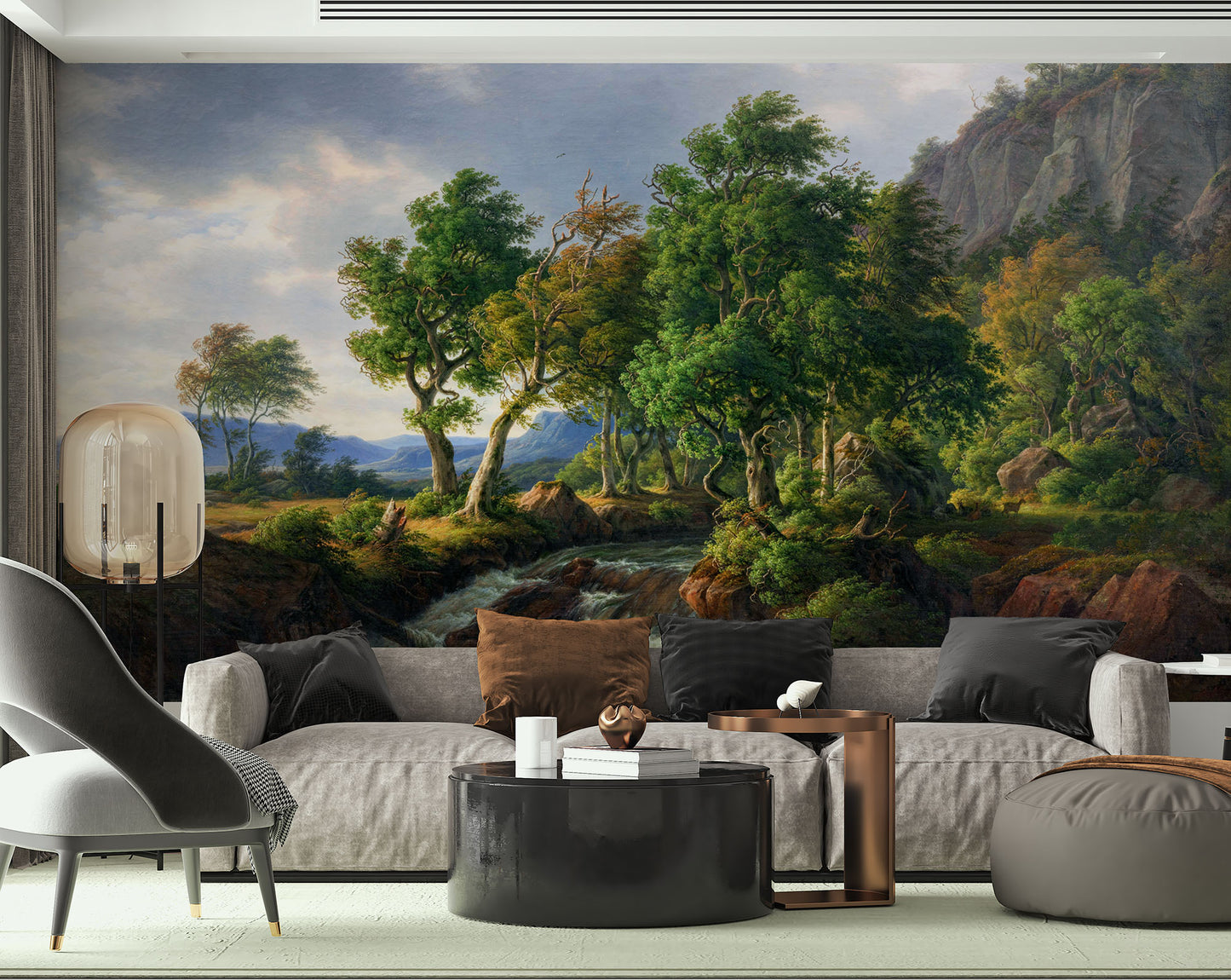 Classical Painting - Landscape Wallpaper, Wall Mural, Tapestry
