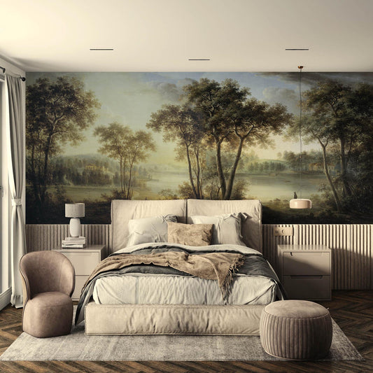 Painting, old classical art of Europe wallpaper