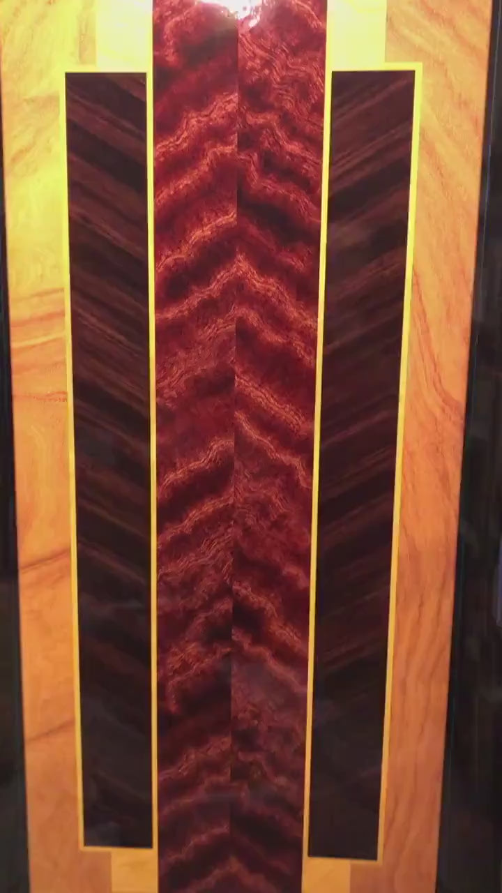 Art Deco Hotel Door Sticker Mural