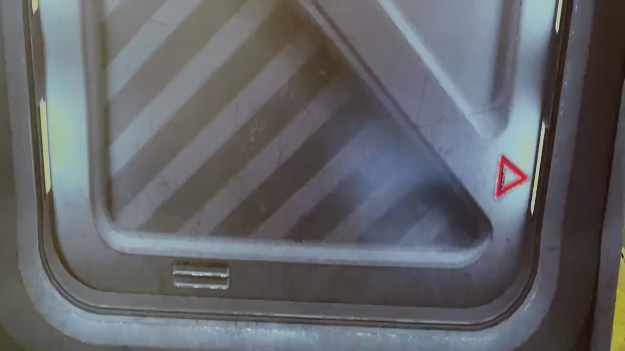 Futuristic door wrap