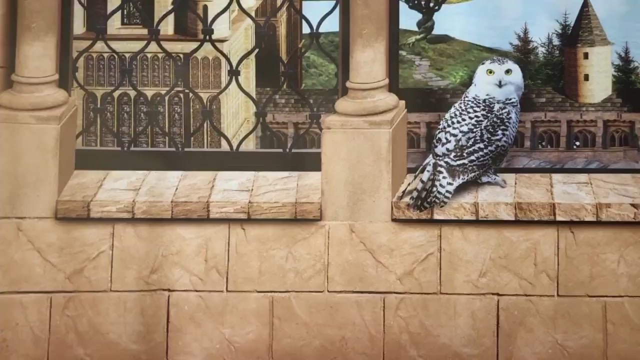 Wizards Castle Wall Mural - Sticky Decal, Wallpaper or Tapestry