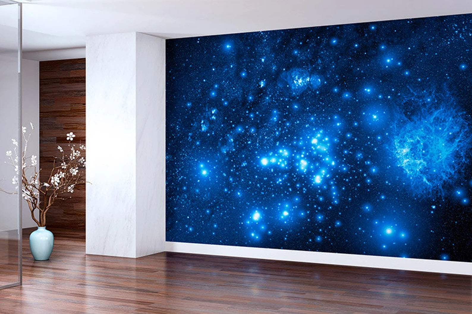 Night Sky Stars Wall Mural Decal