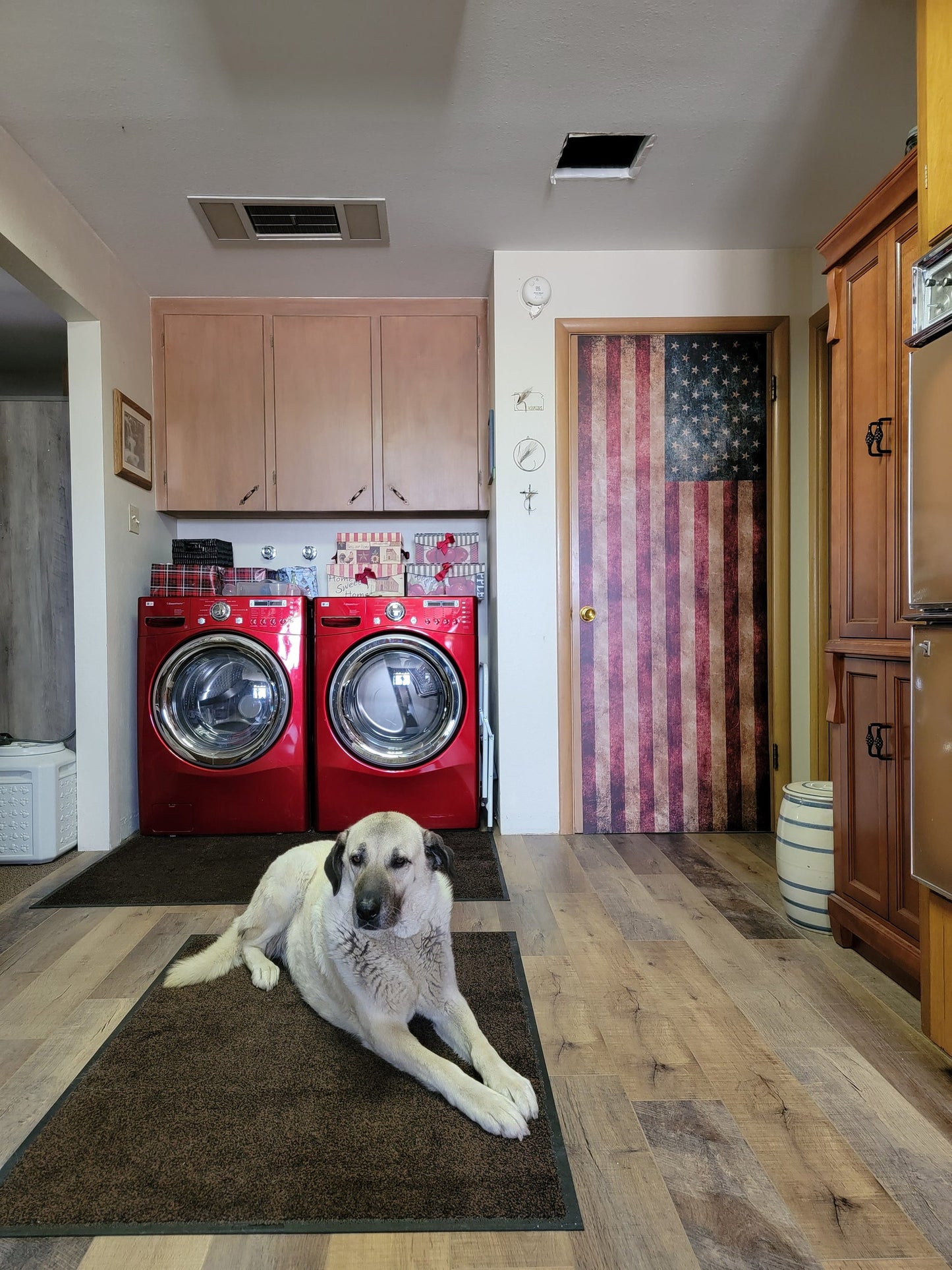 American flag for home design