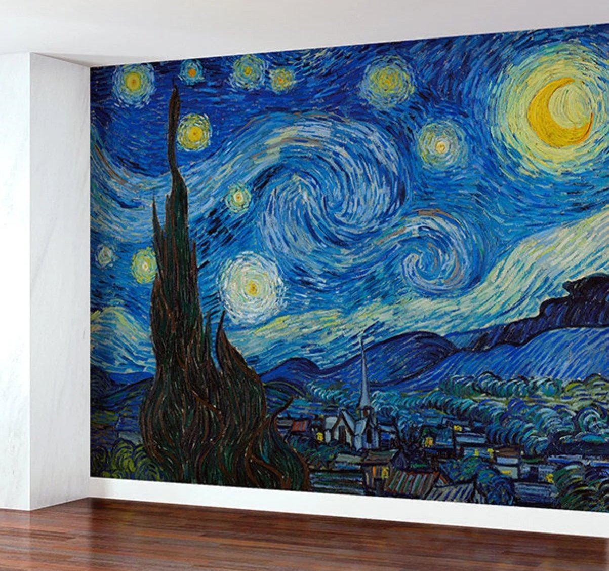 Van Gogh Starry Night Wallpaper
