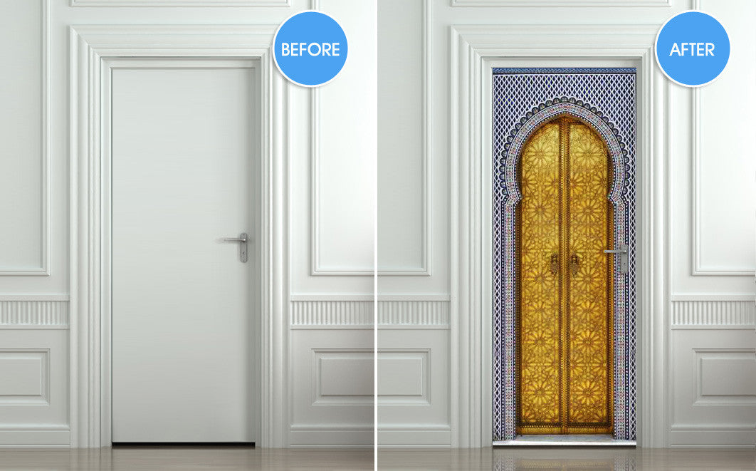 door sized poster - asian ornament