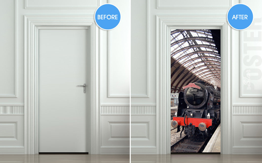 Platform 9 3/4 door cover