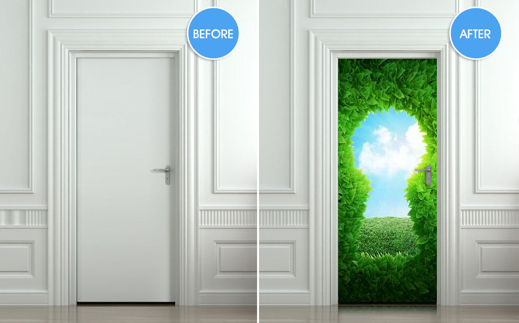 Sticker for door fantasy