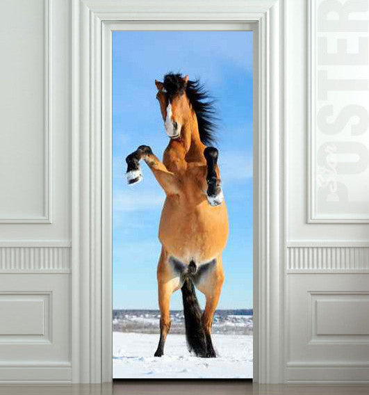 Horse - interior door wrap