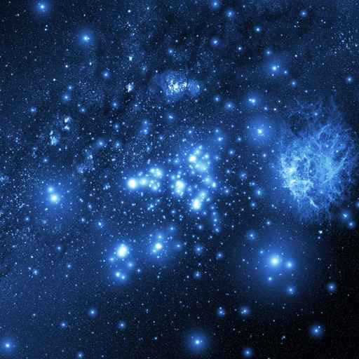 ceiling mural - stars on roof of room. constellation