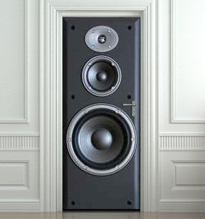 Interior door stickers - man cave