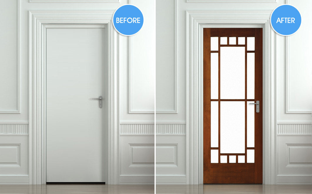 Office door imitation sticker wrap