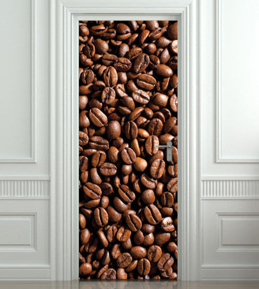 Door sticker cover - Coffee, cafe, turk