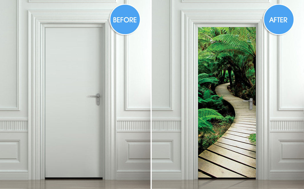 self adhesive door covering