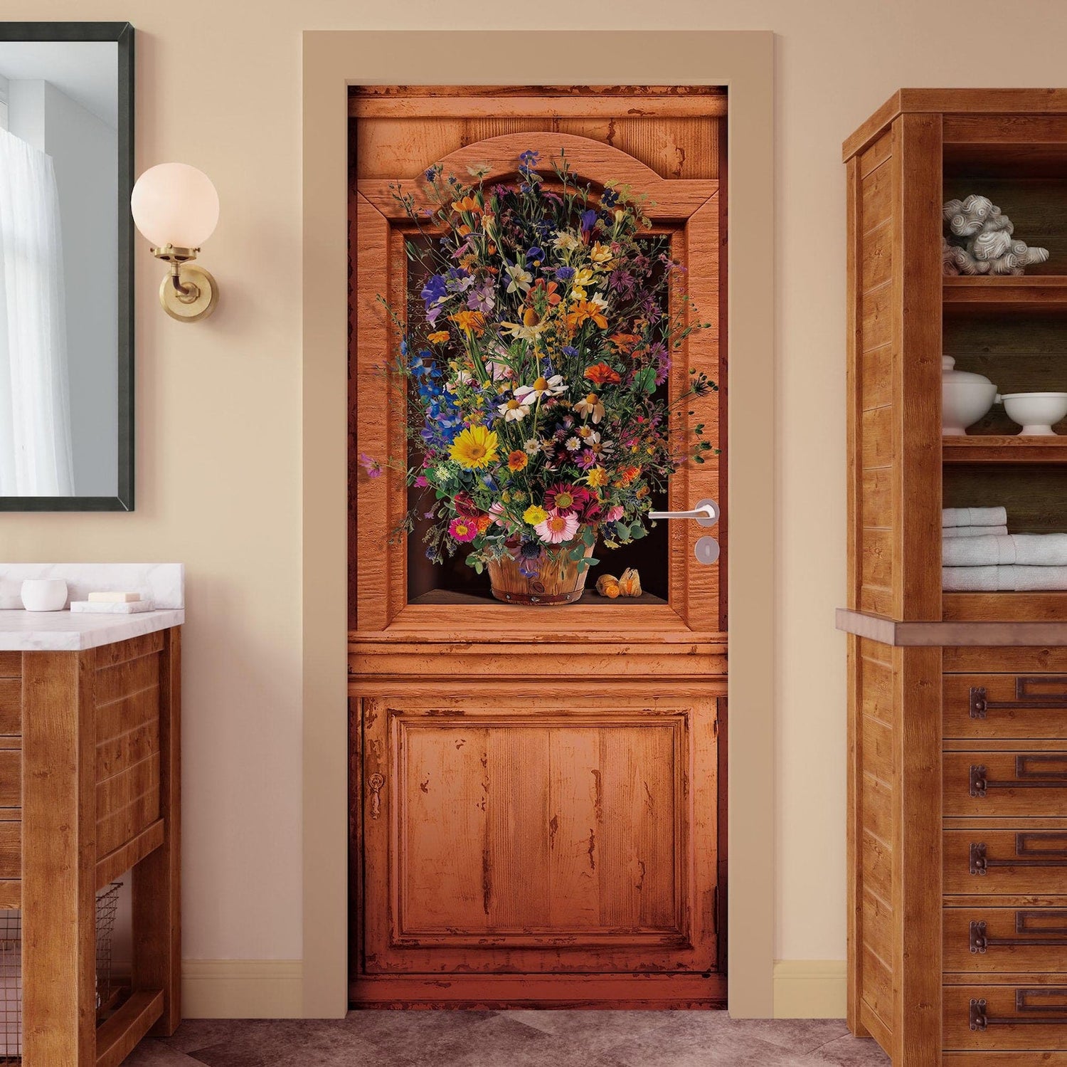 3D Open Shelf & Interior Illusion Stickers