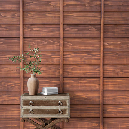Rustic wall mural
