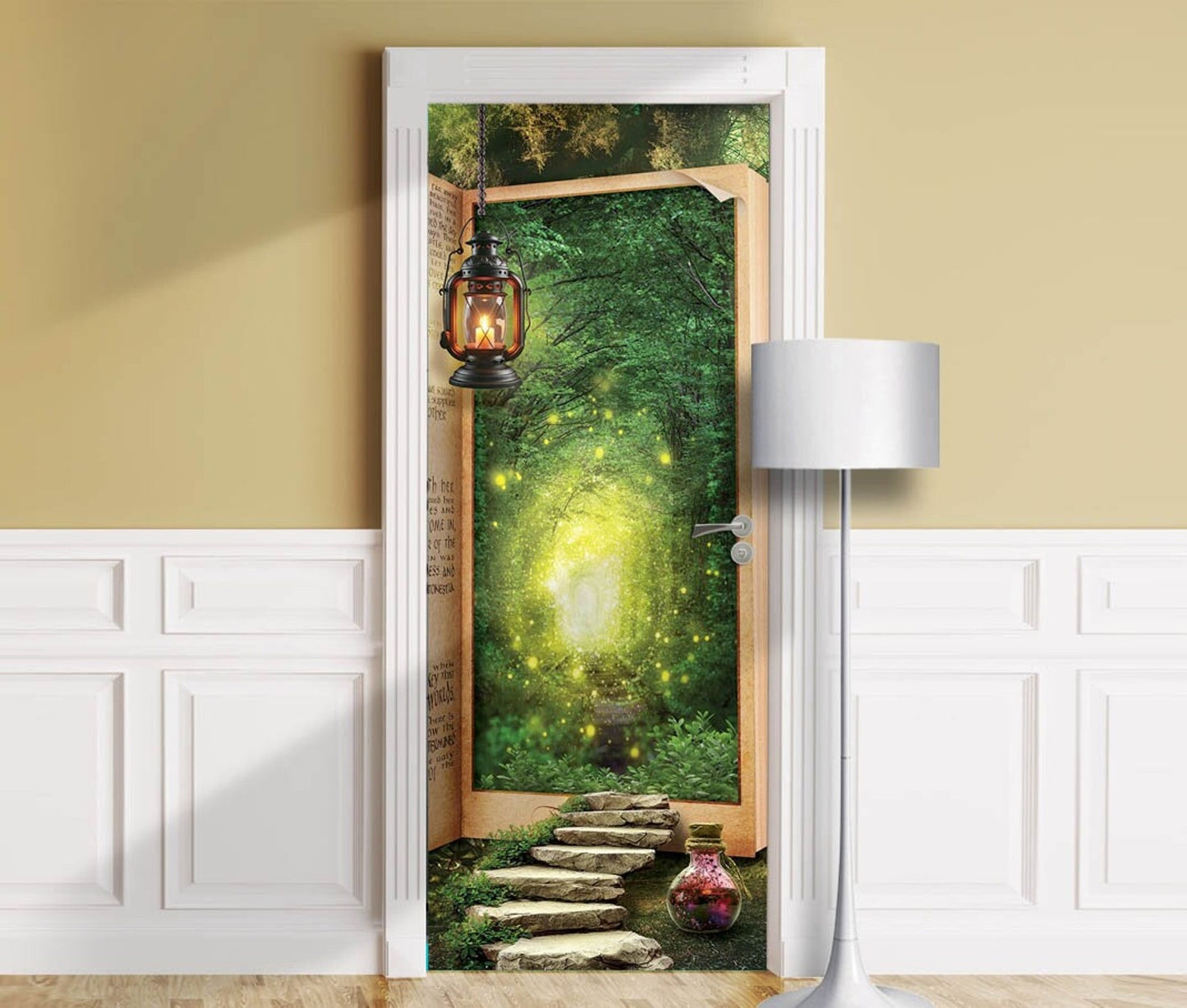 Fairy Tail Storybook door sticker for nursery