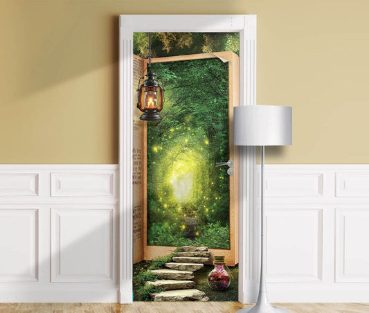 Fairy Tail Storybook door sticker for nursery