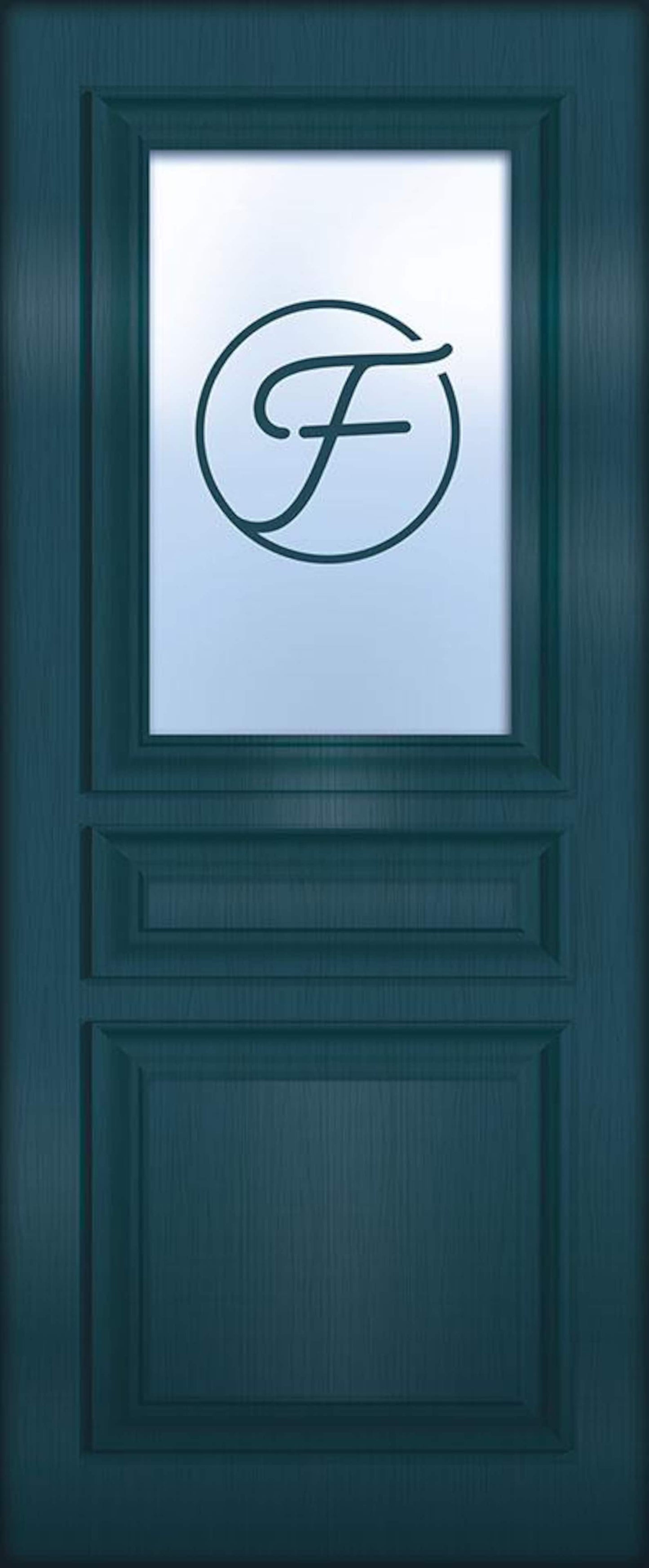 Detective Door Mural | Custom Color, Text or Logo | Seamless 1-Piece Laminated Vinyl Wrap