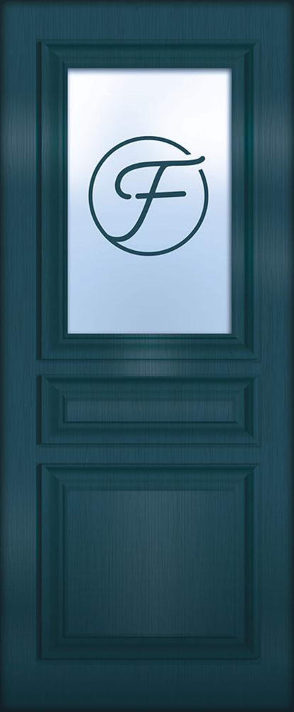 Detective Door Mural | Custom Color, Text or Logo | Seamless 1-Piece Laminated Vinyl Wrap
