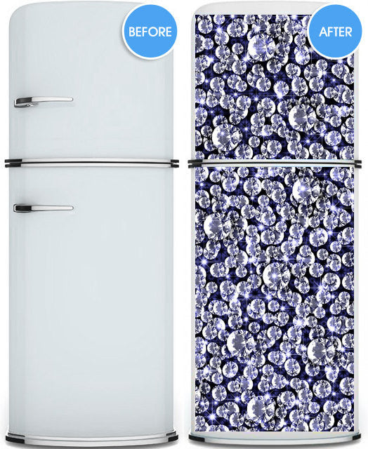 Diamonds Fridge Wrap