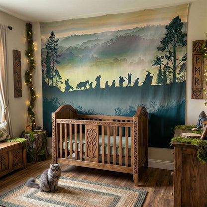 Large Wall Tapestry for Nursery