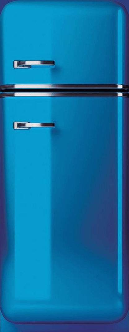 Door STICKER food dining room refrigerator fridge mural, self-adhesive, single piece