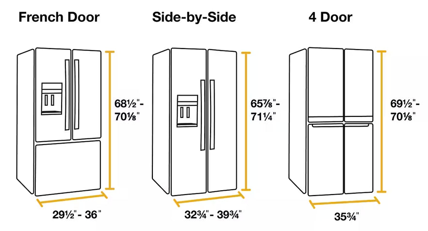 Art Deco Hotel Door Wrap For Refrigerator, Fridge Sticker Decal. Laminated Cover. Peel n Stick. Single Piece