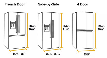 Full Refrigerator Decal Bamboo Forest. Fridge Wrap Sticker. Laminated Cover. Peel n Stick. Single Piece