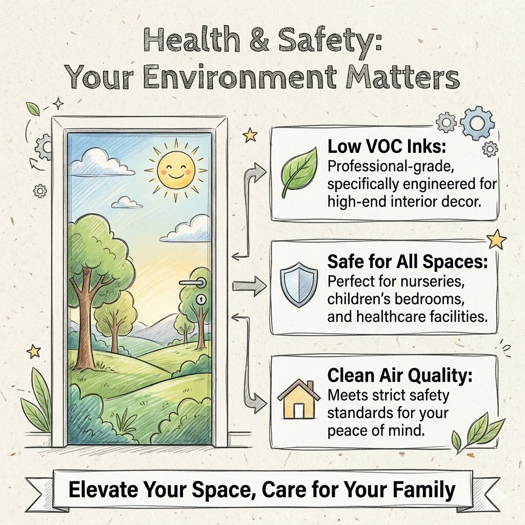 Health and safety infographic - door wraps