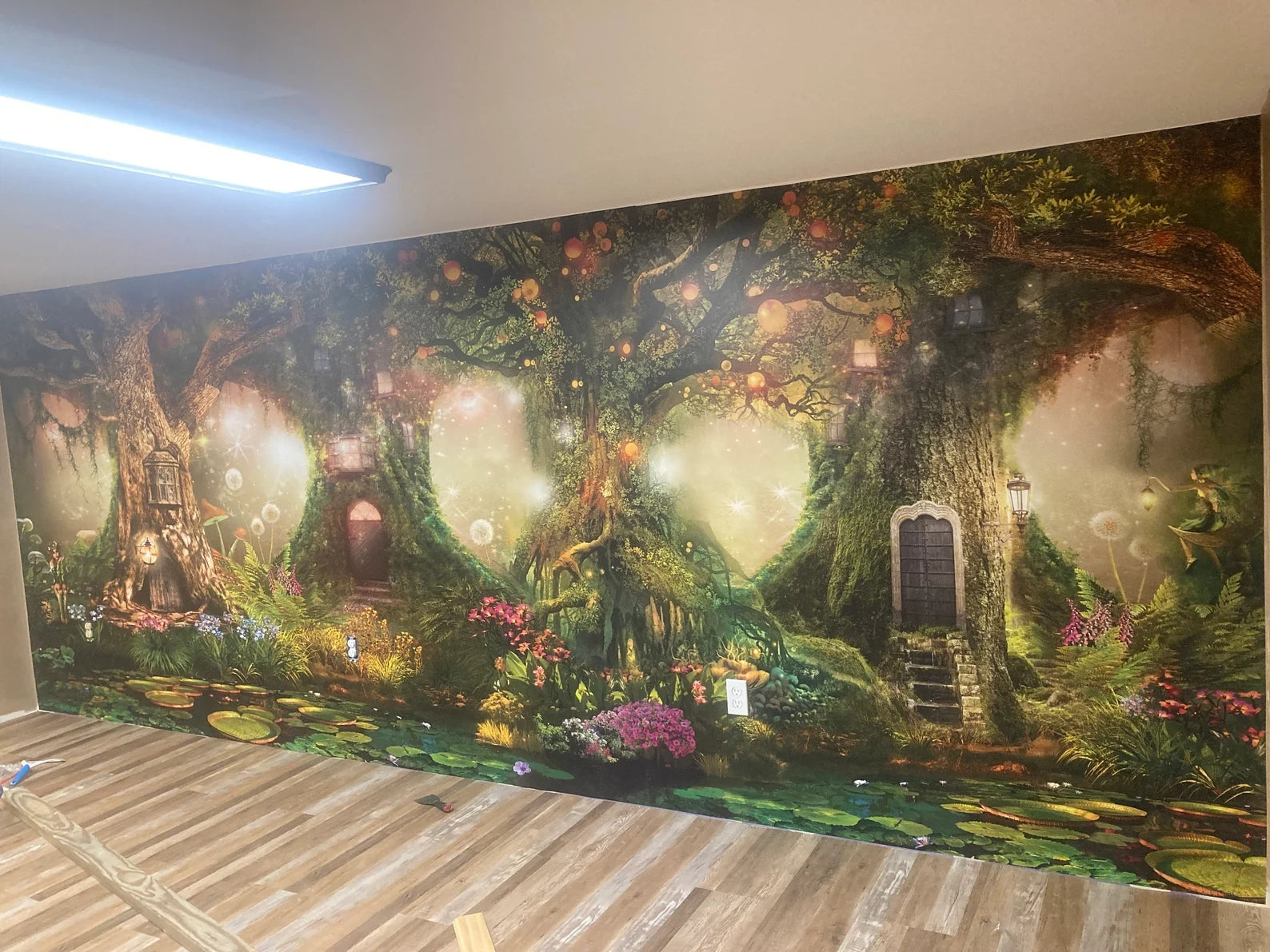 Enchanted Forest Mural - Corridor wraps